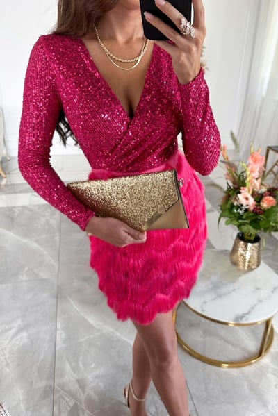 Jillian | Elegant Dress with Long Sleeves