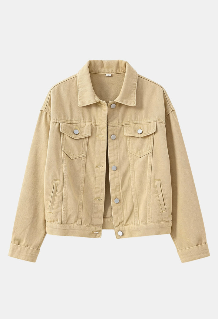 June | Button-Up Jacket with Tailored Detail
