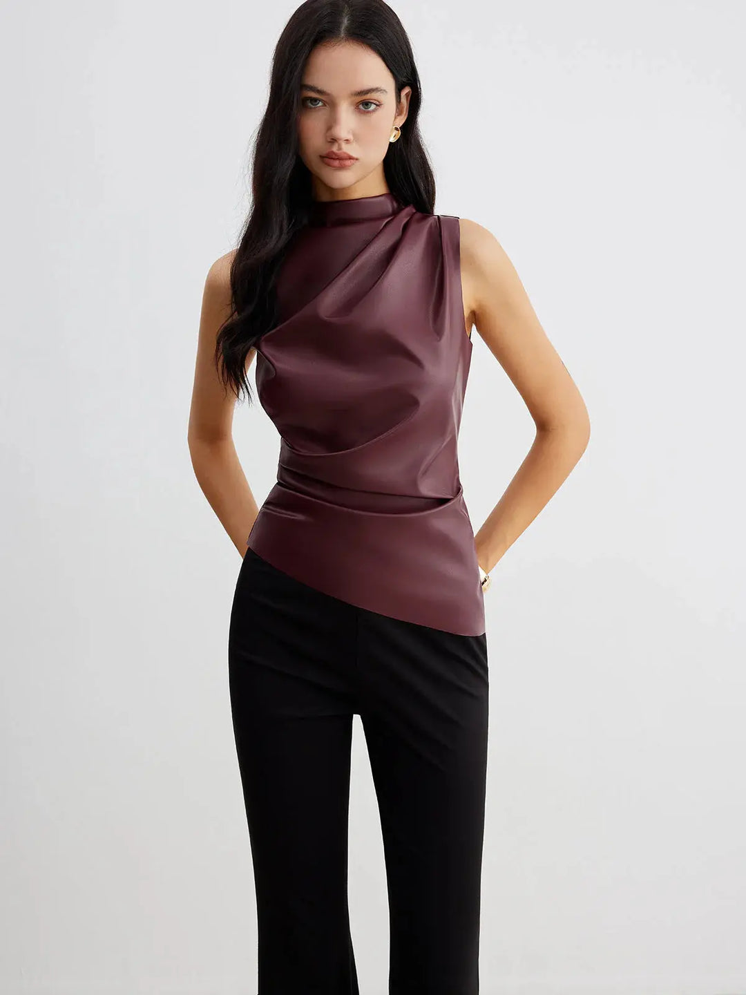 Kamila | Refined Tank Top with Tailored Detail