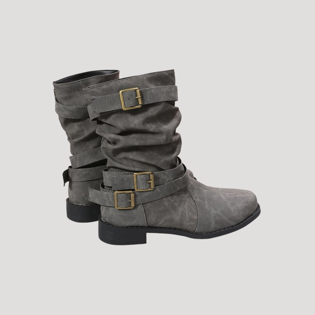 Keira | Ankle Boots with Buckle Detail