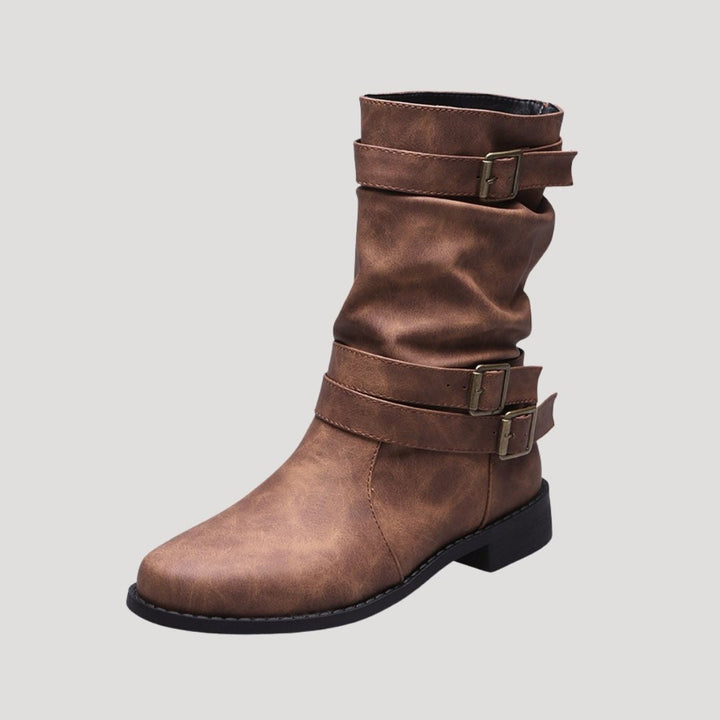 Keira | Ankle Boots with Buckle Detail