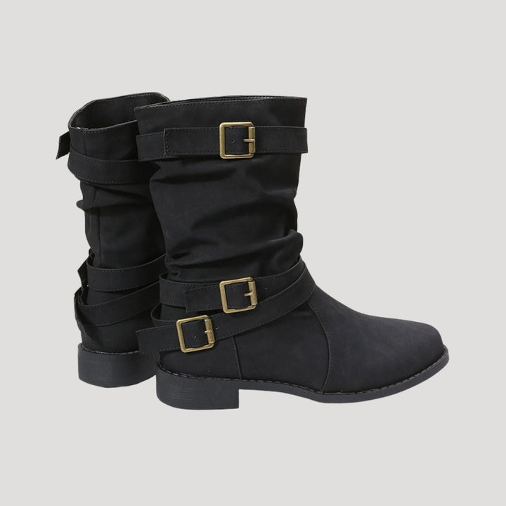 Keira | Ankle Boots with Buckle Detail