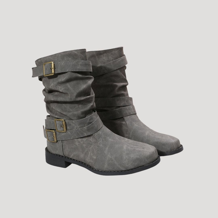 Keira | Ankle Boots with Buckle Detail