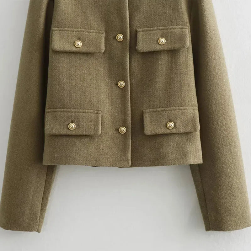 Lainey | Refined Cardigan with Tailored Detail