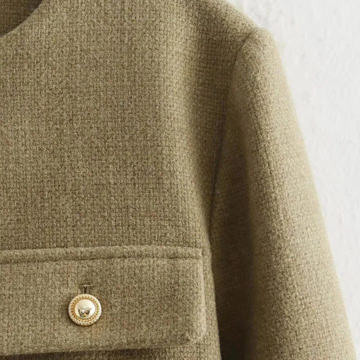 Lainey | Refined Cardigan with Tailored Detail