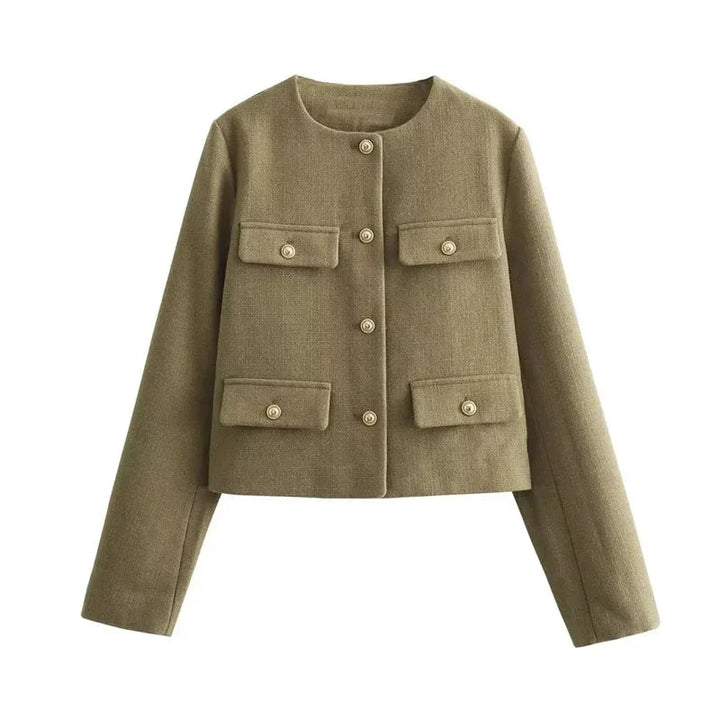 Lainey | Refined Cardigan with Tailored Detail