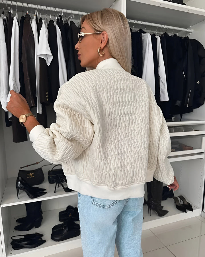 Lara | Quilted Jacket with Zip Front
