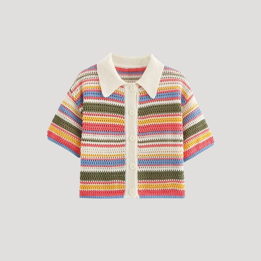 Larisa | Knit Cardigan with Button Front