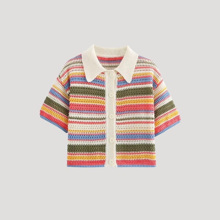 Larisa | Knit Cardigan with Button Front