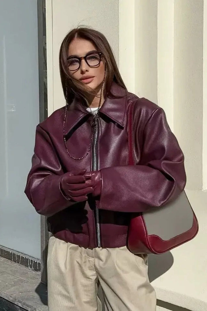 Laura | Jacket with Zip Front