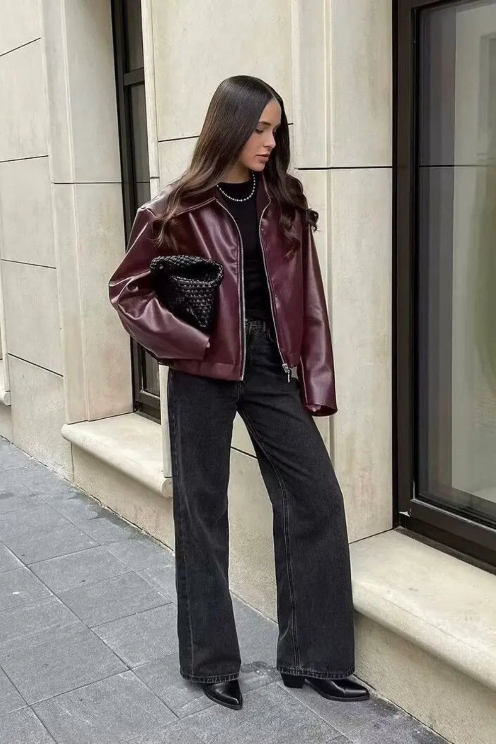 Laura | Jacket with Zip Front