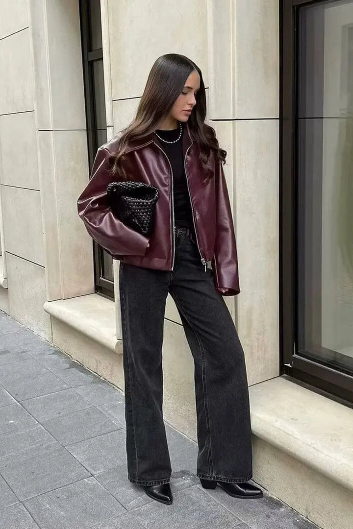 Laura | Jacket with Zip Front