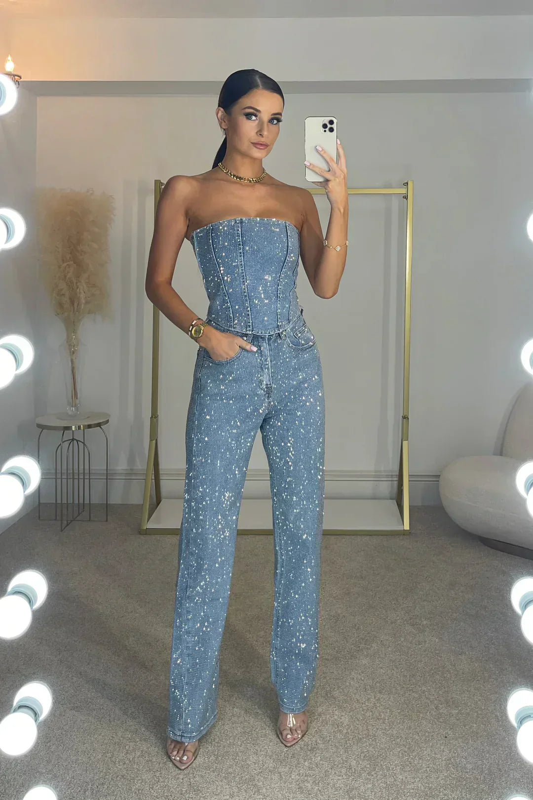 Lesia | Refined Jumpsuit with Signature Detail