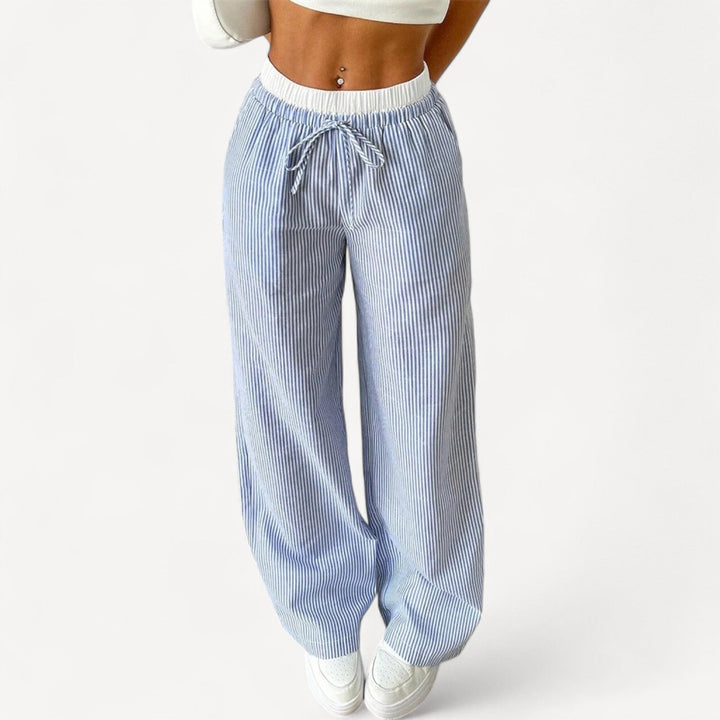 Lillian | Refined Trousers with Drawstring Detail