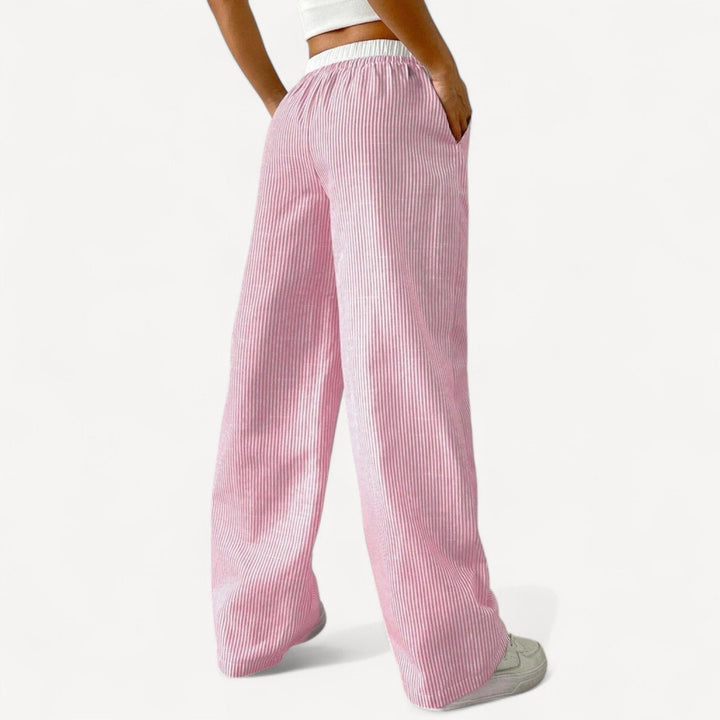 Lillian | Refined Trousers with Drawstring Detail