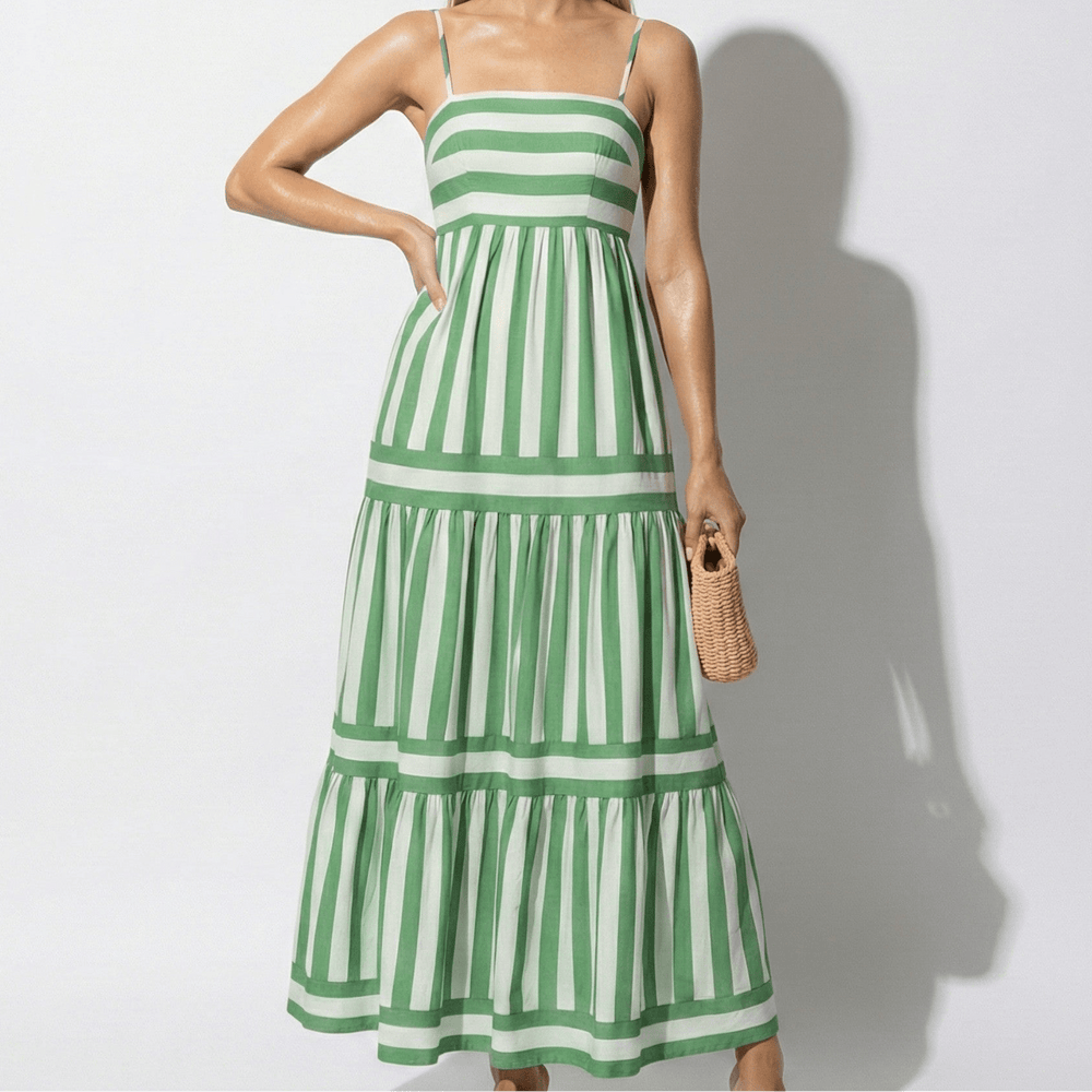 Lina | Maxi Dress with Spaghetti Straps