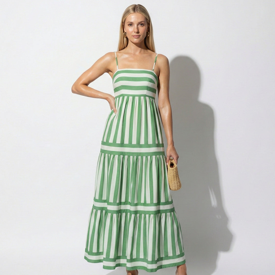 Lina | Maxi Dress with Spaghetti Straps
