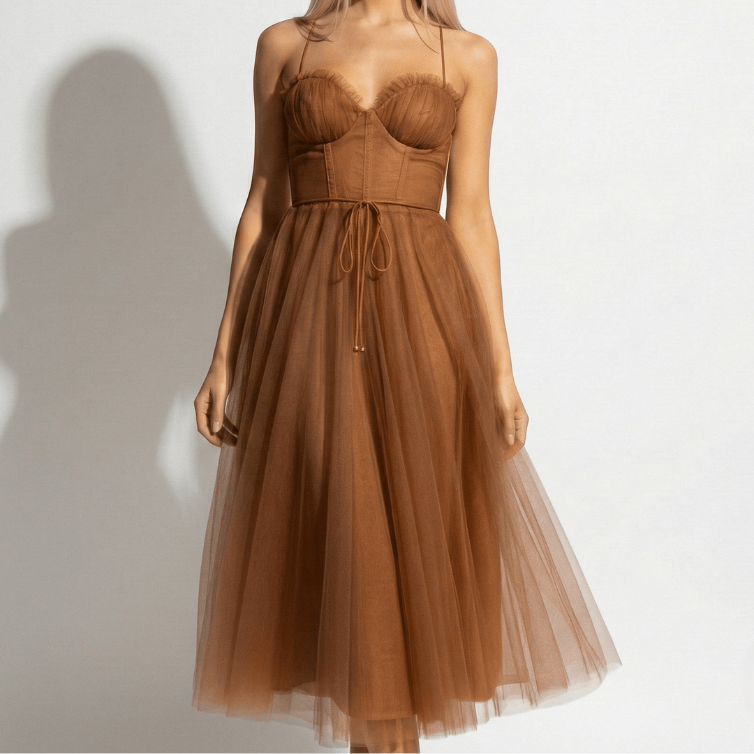 Luisa | Maxi Dress with Spaghetti Straps
