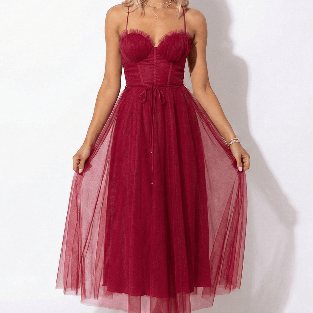 Luisa | Maxi Dress with Spaghetti Straps