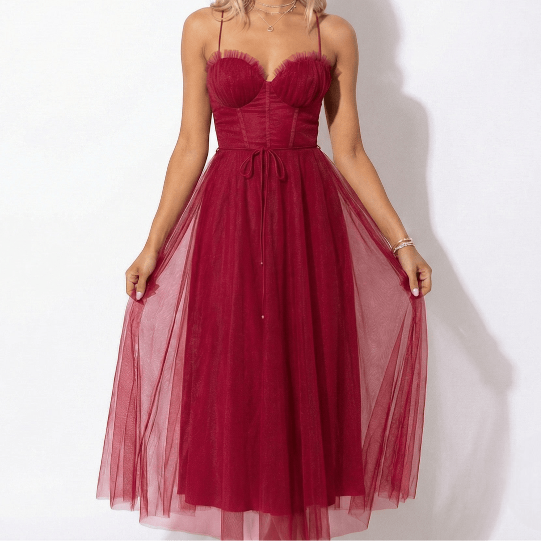 Luisa | Maxi Dress with Spaghetti Straps