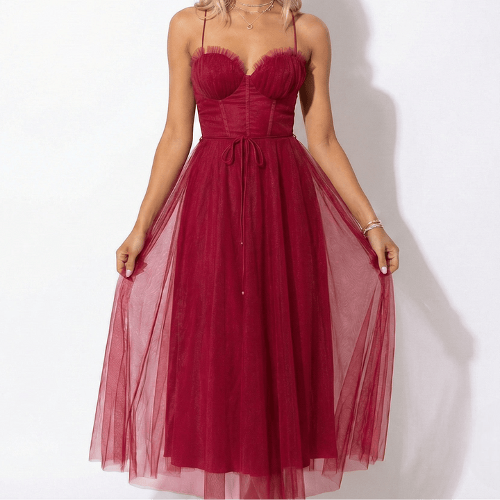 Luisa | Maxi Dress with Spaghetti Straps