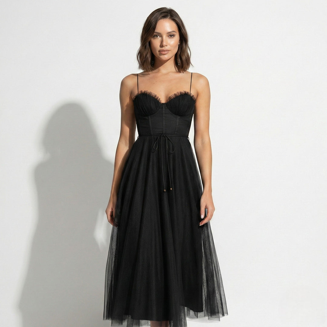 Luisa | Maxi Dress with Spaghetti Straps