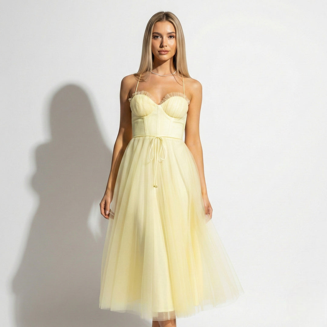 Luisa | Maxi Dress with Spaghetti Straps