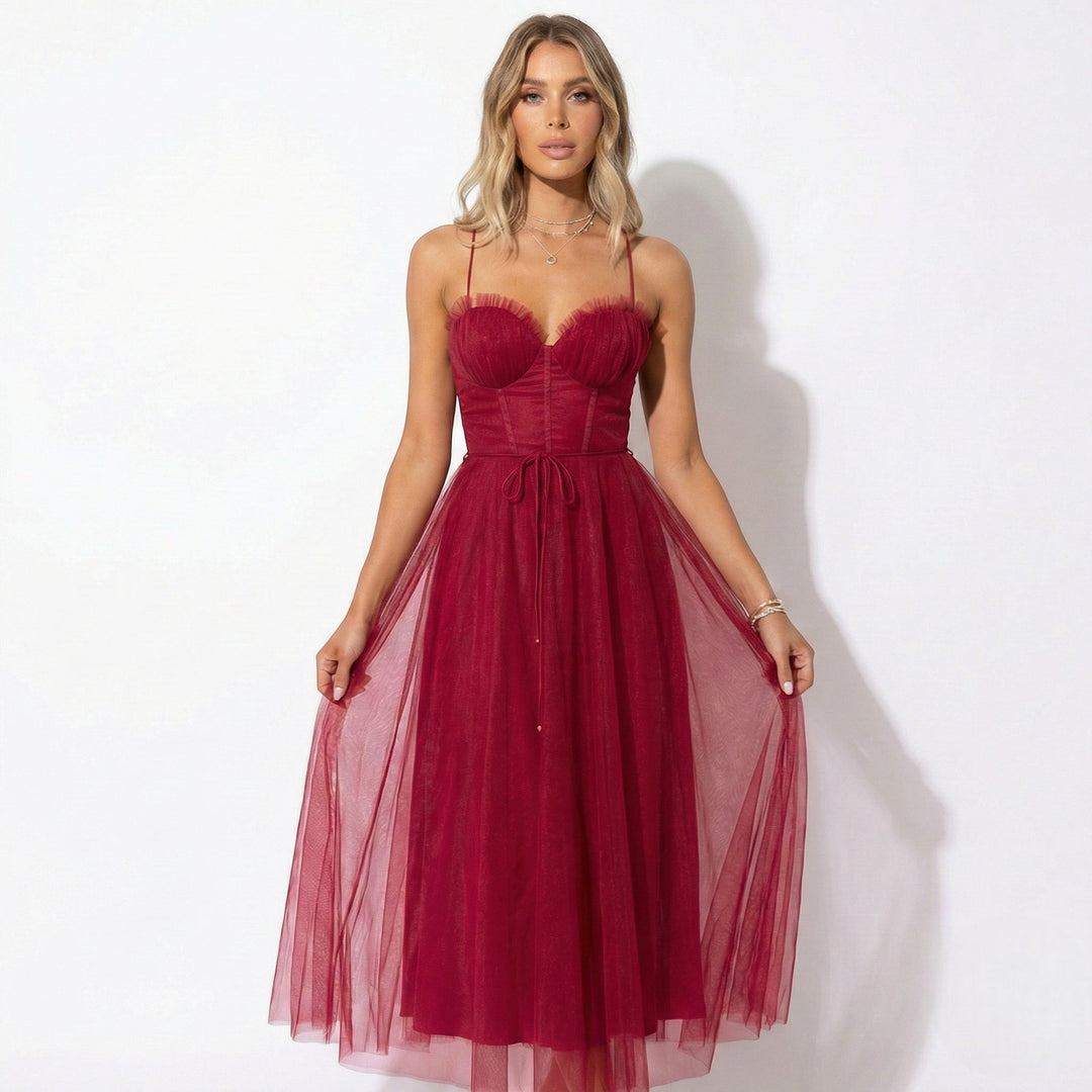 Luisa | Maxi Dress with Spaghetti Straps