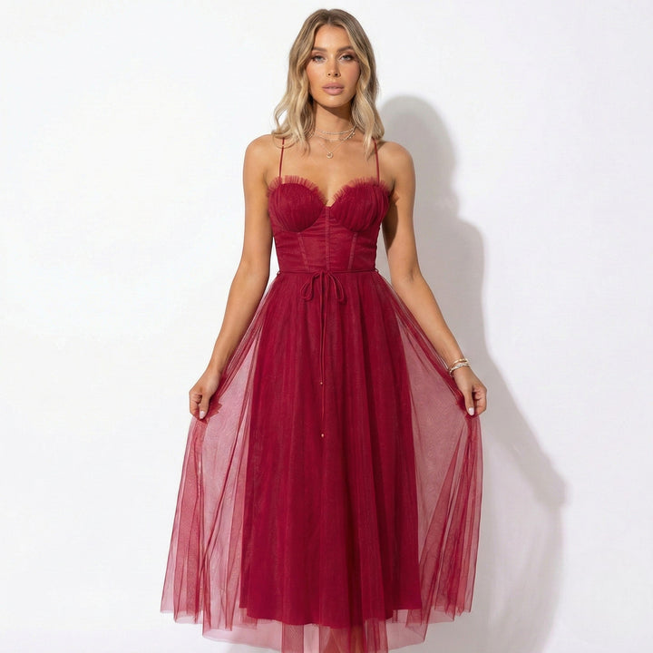 Luisa | Maxi Dress with Spaghetti Straps