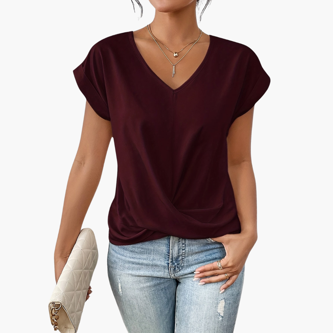 Maeva | Refined Blouse with Tailored Detail