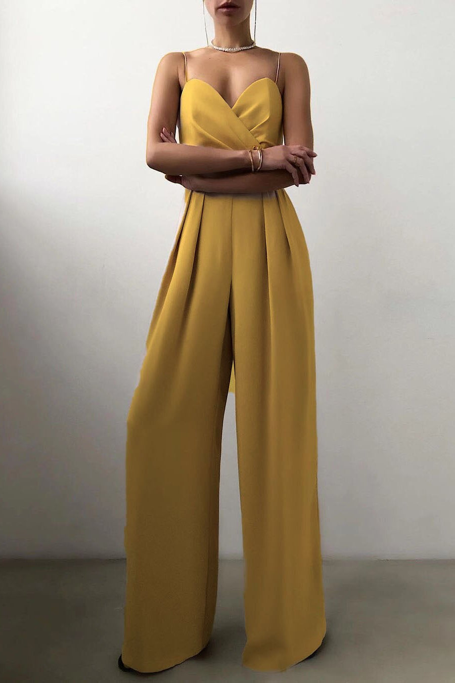 Maribel | Refined Jumpsuit with Signature Detail