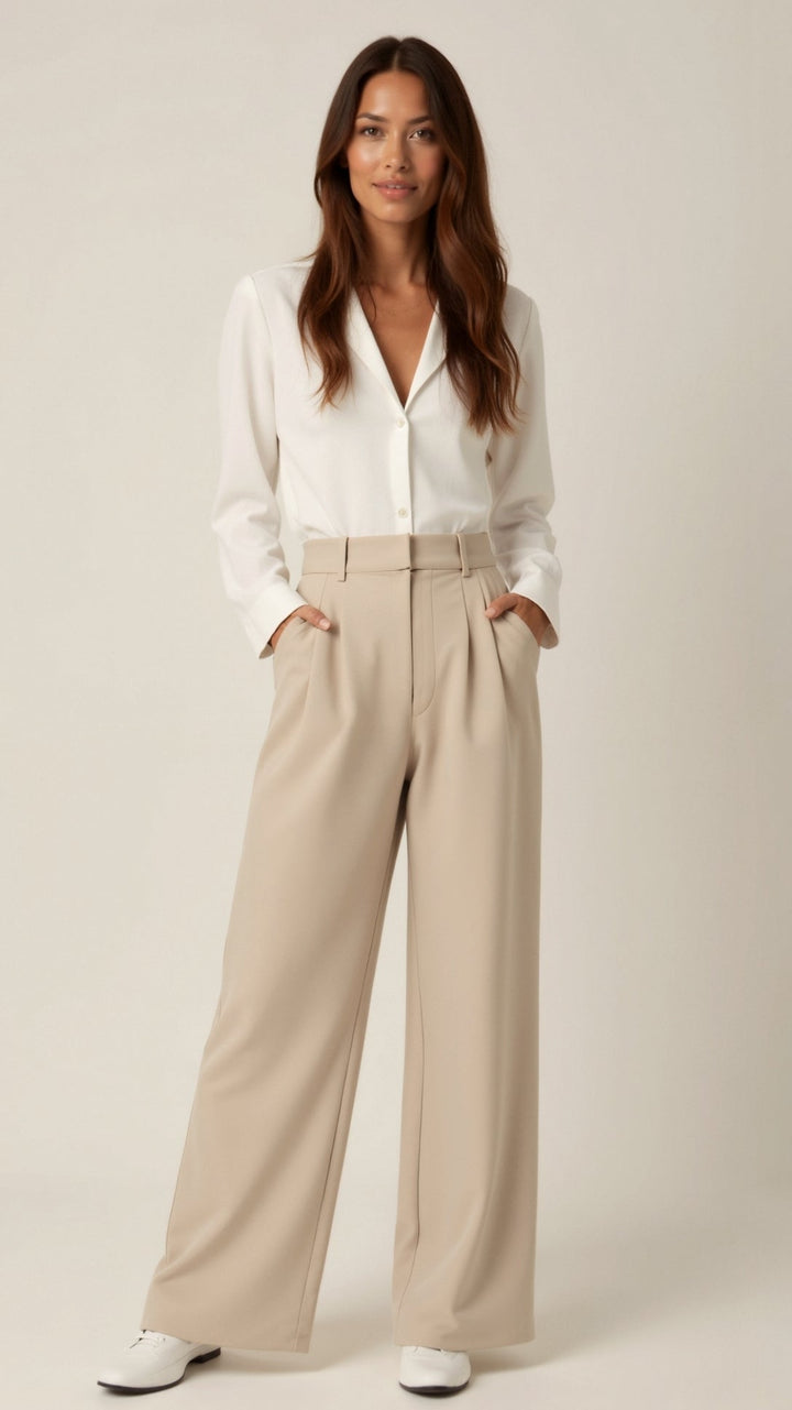 Marisa | Refined Trousers with Tailored Detail