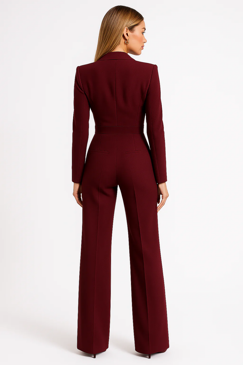Marisol | Refined Jumpsuit with Signature Detail