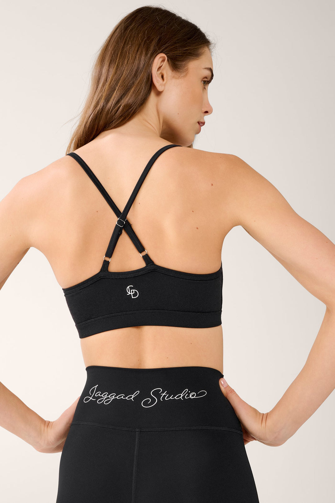 Women's High Waisted Cropped Leggings with Side Splits