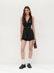 Esme | Mini Dress with Double-Breasted Design
