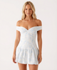 Emilia | Off Shoulder Sleeveless Mini Dress
