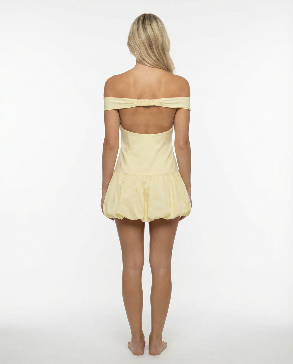 Emilia | Off Shoulder Sleeveless Mini Dress