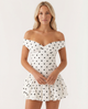 Emilia | Off Shoulder Sleeveless Mini Dress