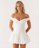 Emilia | Off Shoulder Sleeveless Mini Dress