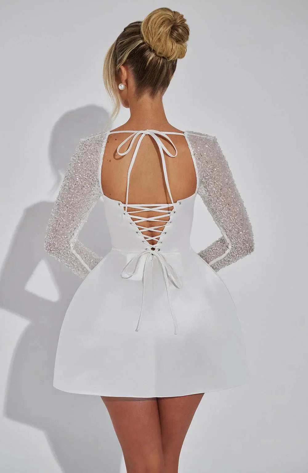 Megan | Elegant Dress with Refined Detail