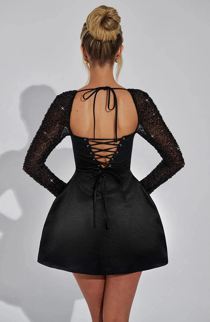 Megan | Elegant Dress with Refined Detail