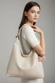 Large women's shoulder tote bag with long straps and roomy interior