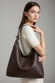 Large women's shoulder tote bag with long straps and roomy interior