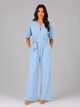 Soraya | Tie Waist Relaxed Wide Leg Jumpsuit